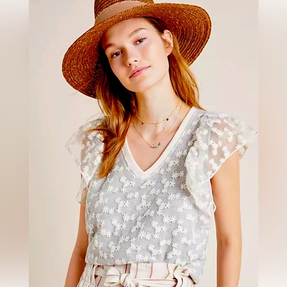 Anthropologie Tops - Anthropologie Amadi April Lace Top